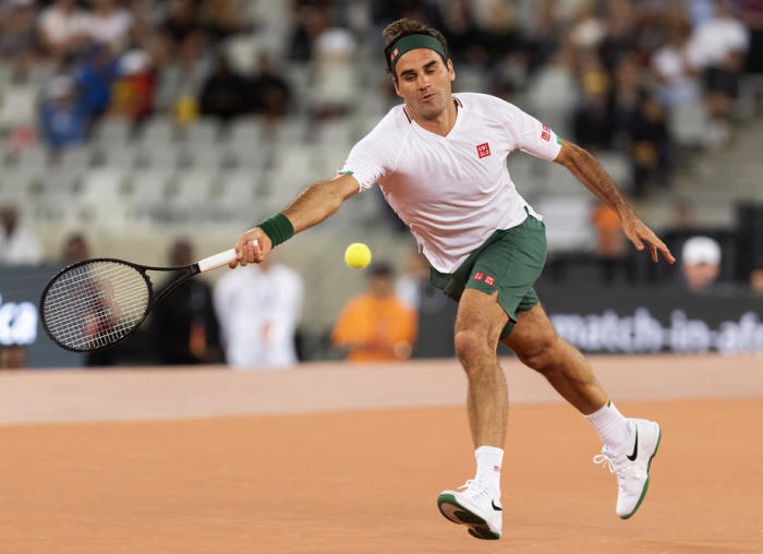 Roger Federer of Switzerland. Photo: epa/NIC BOTHMA