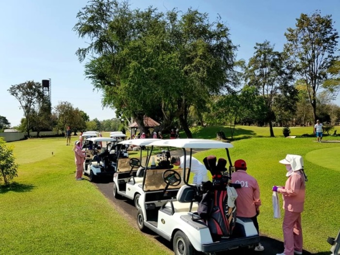 Nicht betroffen von der Schließung ist der Spielbetrieb auf dem Banyan-Golfplatz. Foto: Banyan Golf Club