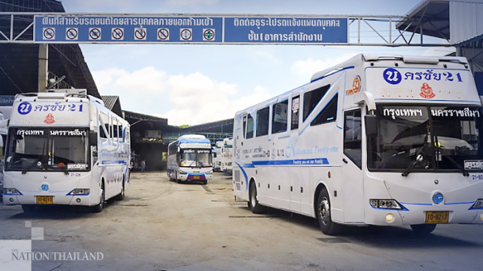 Der staatliche Busbetreiber Transport Company reagiert auf die Verlängerung des Ausnahmezustandes und verlängert den Stopp seiner Fernbusverbindungen in den Süden.  Foto: The Nation