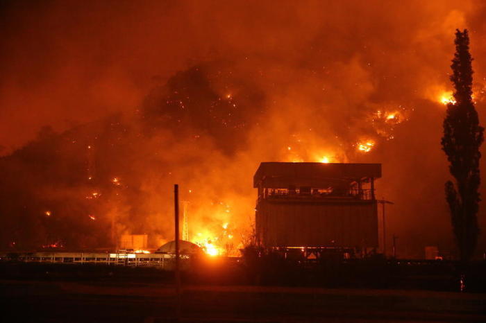 Brände im Süden der Türkei. Foto: epa/Ali Balli
