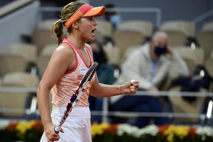 Die Amerikanerin Sofia Kenin hat das French-Open-Tennisturnier in Roland Garros in Paris gewonnen. Foto: epa/Julien De Rosa