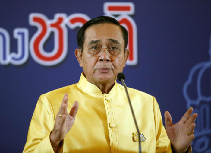 Thailands Ministerpräsident Prayut Chan-o-cha. Foto: epa/Rungroj Yongrit