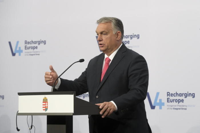 Ungarns Premierminister Viktor Orban in Budapest. Foto: epa/Szilard Koszticsak