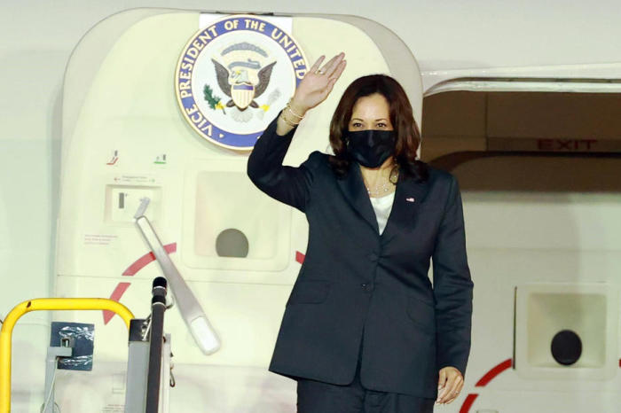 Die US-Vizepräsidentin Kamala Harris besucht Vietnam. Foto: epa/Lam Khanh Handout