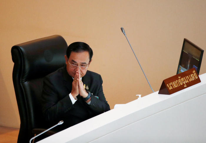 Thailands Premierminister Prayut Chan-o-cha. Foto: epa/Rungroj Yongrit