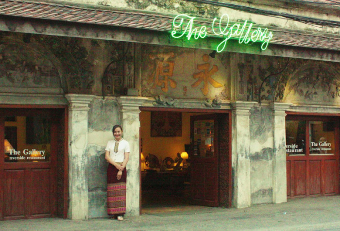 The Gallery by the river Ping zählt zu den beeindruckendsten Zeitzeugen der Kolonialgeschichte Chiang Mais und beherbergt heute ein empfehlenswertes Thai-Restaurant. Foto: The Gallery by the river Ping