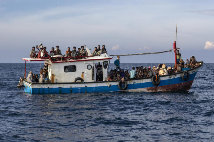 Indonesische Fischer haben Rohingya-Flüchtlinge gerettet. Foto: epa/Zikri