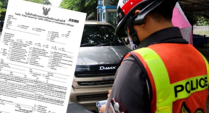 Ab heute dürfen Polizisten bei Verkehrsverstößen nicht mehr den Führerschein einkassieren. Foto: The Thaiger