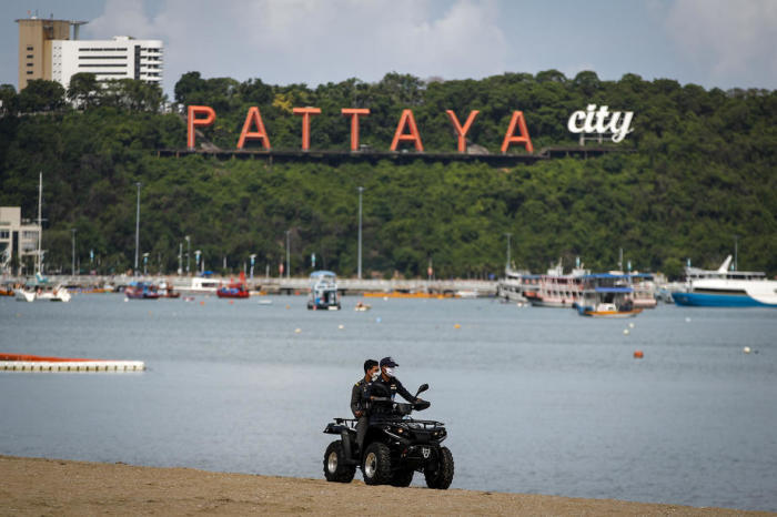 Im Vergleich zum Vorjahreszeitraum reduzierte sich die Touristenzahl in Pattaya im Januar 2021 um 98 Prozent. Foto: epa/Diego Azubel