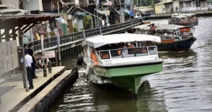 Auf dem Khlong Saen Saeb sollen Diesel- durch Elektroboote ersetzt werden. Foto: The Thaiger