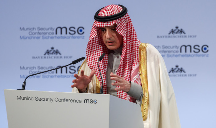  Außenminister Adel al-Dschubair. Foto: epa/Ronald Wittek