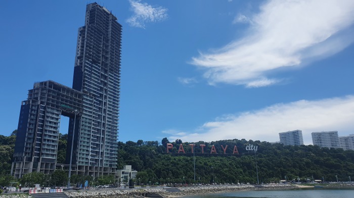 Blick auf das Hafenareal Bali Hai. Foto: Jahner