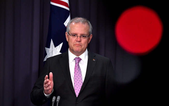 Australiens Premierminister Scott Morrison. Foto: epa/Mick Tsikas