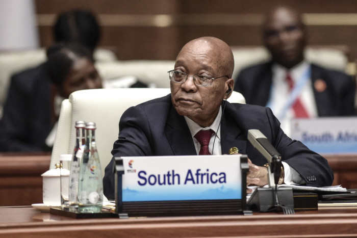 Südafrikas Präsident Jacob Zuma. Foto: epa/Fred Dufour / POOL 