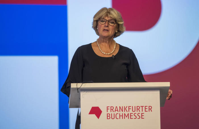 Die Bundesbeauftragte für Kultur und Medien, Monika Gruetters . Foto: epa/Thomas Lohnes