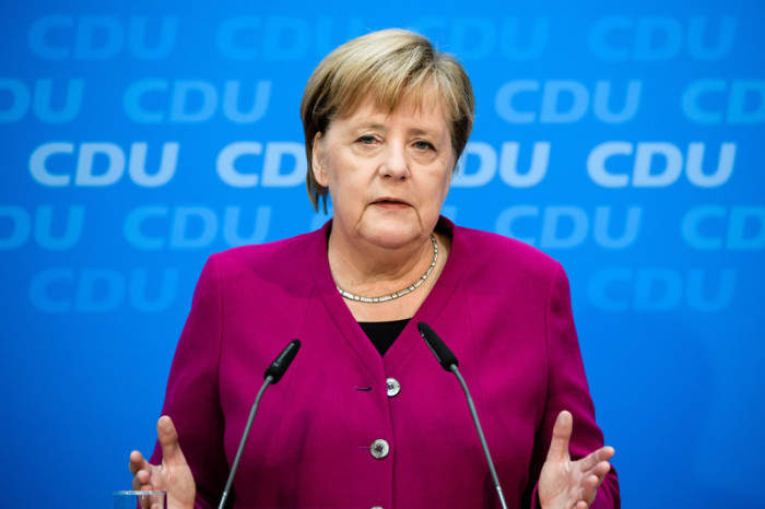 Bundeskanzlerin Angela Merkel räumt Fehler ein. Foto: epa/Clemens Bilan
