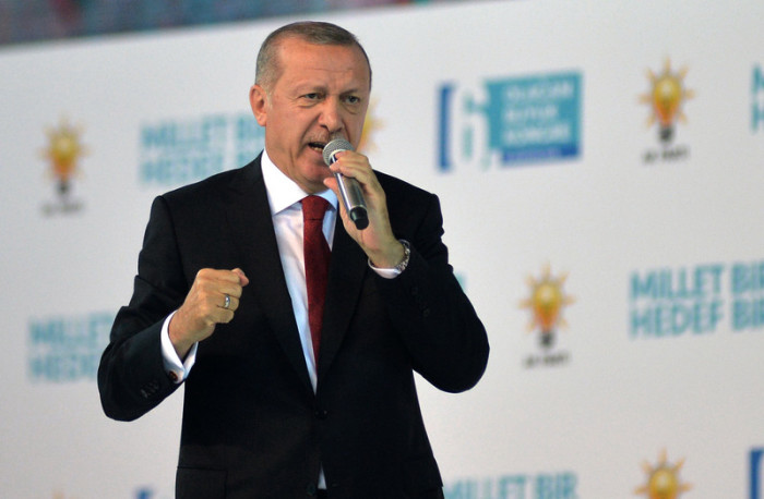 Der türkische Präsident Recep Tayyip Erdogan. Foto: epa/Str