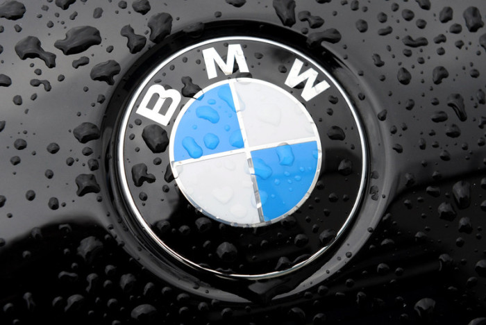 Das Logo des Autoherstellers BMW. Foto: epa/Lukas Barth
