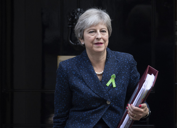 Britische Premierministerin, Theresa May. Foto: epa/Facundo Arrizabalaga
