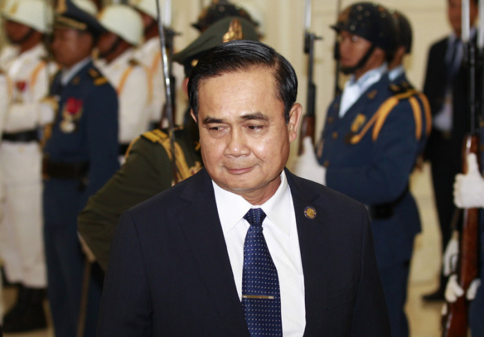 Thailands Premierminister Prayut Chan-o-cha. Foto: epa/Mak Remissa
