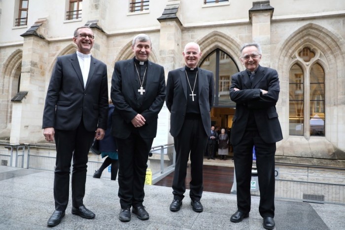 Bischofskonferenz von Frankreich. Foto: epa/Ludovic Marin / Pool