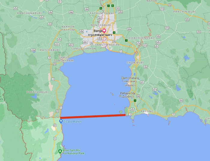 Brücke zwischen Hua Hin und Pattaya geplant