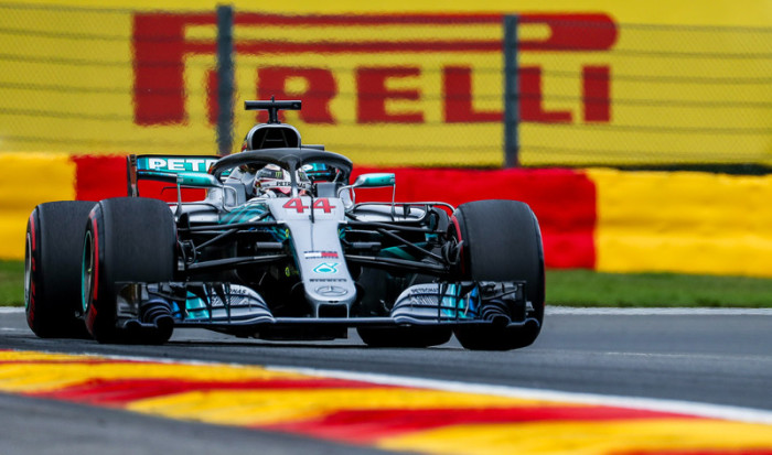 Britischer Formel-Eins-Fahrer Lewis Hamilton von Mercedes AMG GP. Foto: epa/Stephanie Lecocq