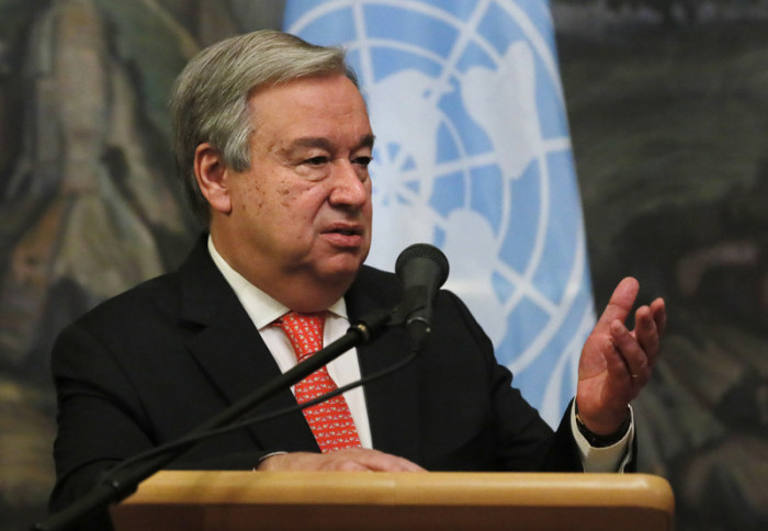 UN-Generalsekretär António Guterres. Foto: epa/Yuri Kochetkov