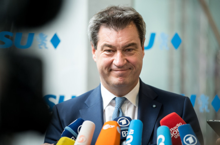Bayerns Ministerpräsident Markus Söder (CSU). Foto: epa/Marc Mueller