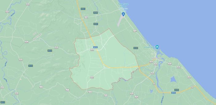 Die Tat ereignete sich im Bezirk Yi-ngo in der Südprovinz Narathiwat. Karte: Google Maps