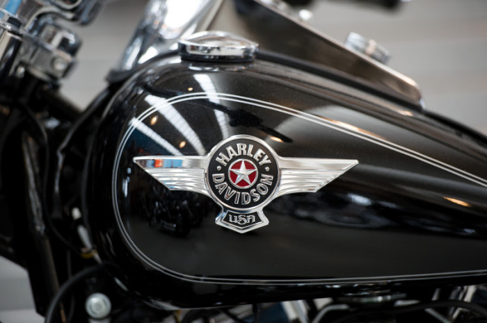 Ab Freitag werden die Zölle auf amerikanische Motorräder nach oben geschraubt. Foto: epa/Daniel Reinhardt