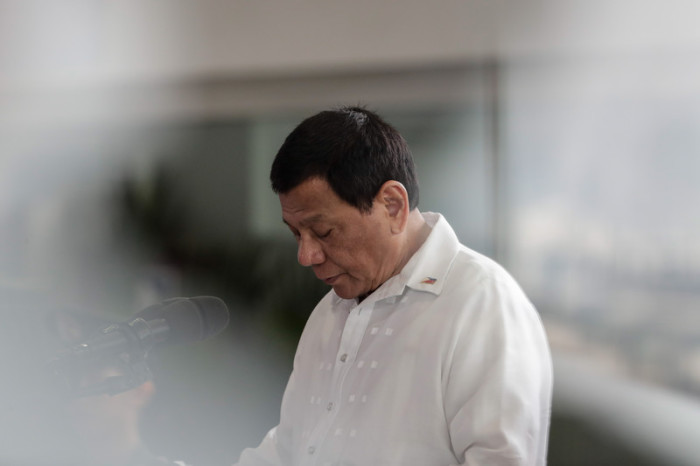 Der philippinische Staatschef Rodrigo Duterte. Foto: epa/Mark R. Cristino