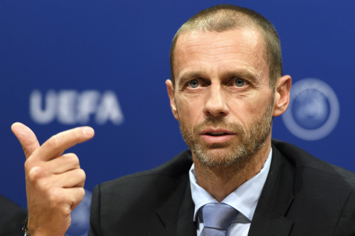  UEFA-Präsident Aleksander Ceferin. Foto: epa/Laurent Gillieron
