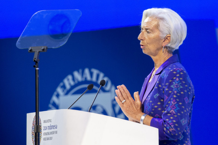 Die Chefin des Internationalen Währungsfonds (IWF), Christine Lagarde. Foto: epa/Made Nagi