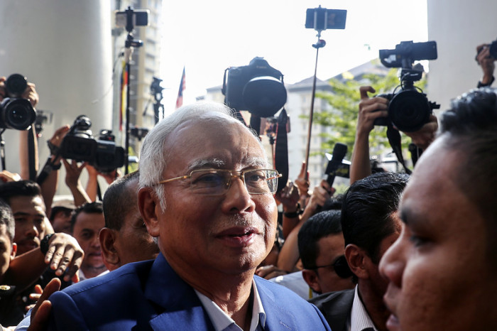 Ehemaliger Ministerpräsident Malaysias, Najib Razak. Foto: epa/Fazry Ismail