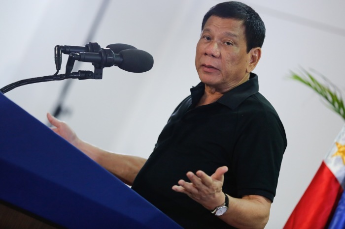 Rede von Rodrigo Duterte in der Stadt Davao. Archivfoto: epa/Wikipedia