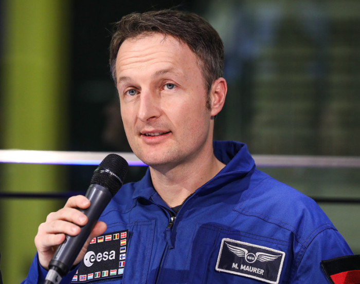  Der deutsche Astronaut Matthias Maurer. Foto: epa/Focke Strangmann