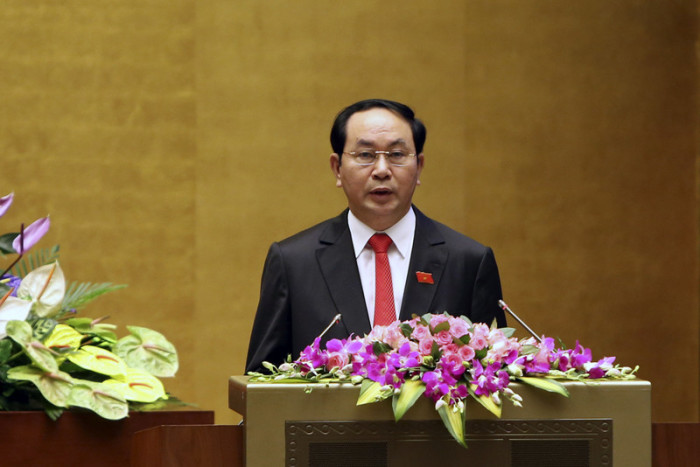 Vietnams Präsident Tran Dai Quang. Archivbild: epa/Duc Thanh