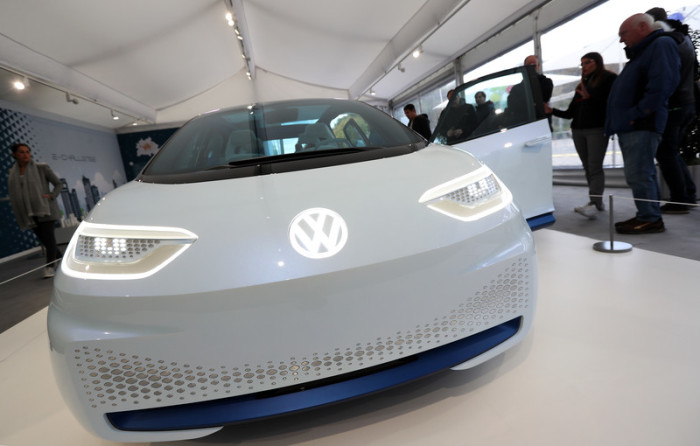 Volkswagen E-Auto-Prototyp. Foto: epa/Efe/Felipe Trueba