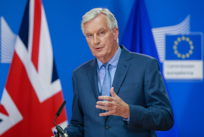 EU-Chefunterhändler Michel Barnier. Foto: epa/Stephanie Lecocq