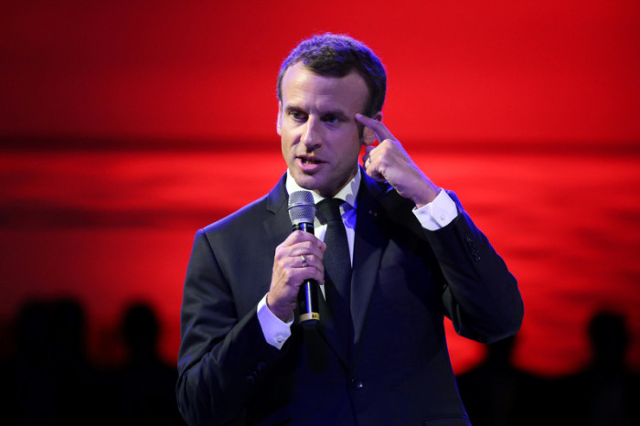 Der französische Präsident Emmanuel Macron. Foto: epa/Ludovic Marin 