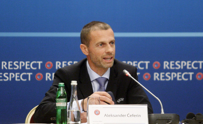 UEFA-Präsident Aleksander Ceferin. Foto: epa/Stepan Franko
