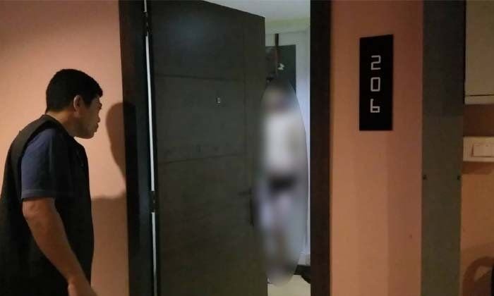 Ein ausländischer Urlauber hat sich in seinem Hotelzimmer mit einem Vorhang erhängt. Foto: Sanook