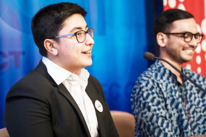 Shane Bhatla (l.) war einer der Diskutanten zum Thema „LGBT Rights in Asia – Moving Forward or Backward?“ im Foreign Correspondents Club Thailand (FCCT) in Bangkok. Foto: FCCT