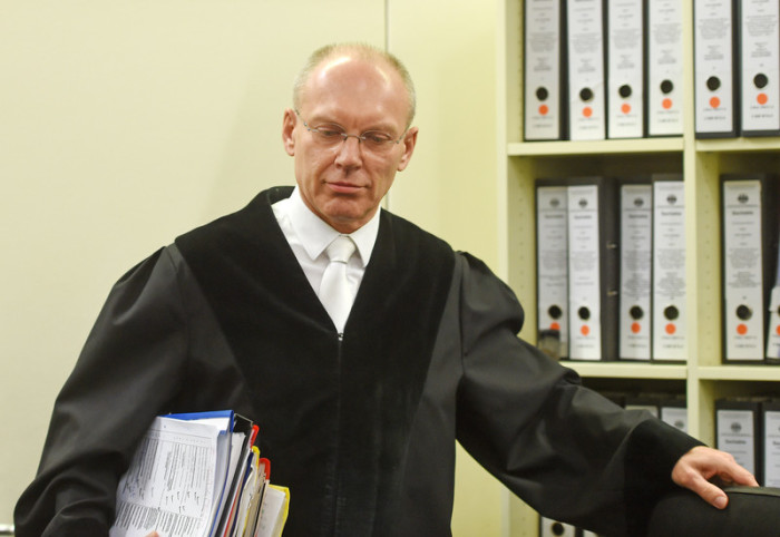 Richter Manfred Götzl. Foto: epa/Tobias Hase