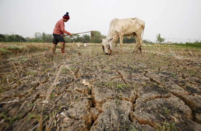 Für die Landwirte des Landes ist der Wassermangel in der Trockenzeit jedes Jahr auf ein Neues eine Herausforderung. Foto: epa/Pongmanat Tasiri