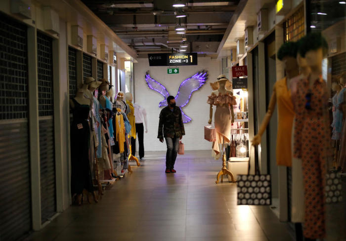 Verwaiste Shopping Malls ein Spiegelbild der kränkelnden Wirtschaft. Foto: epa/Rungroj Yongrit