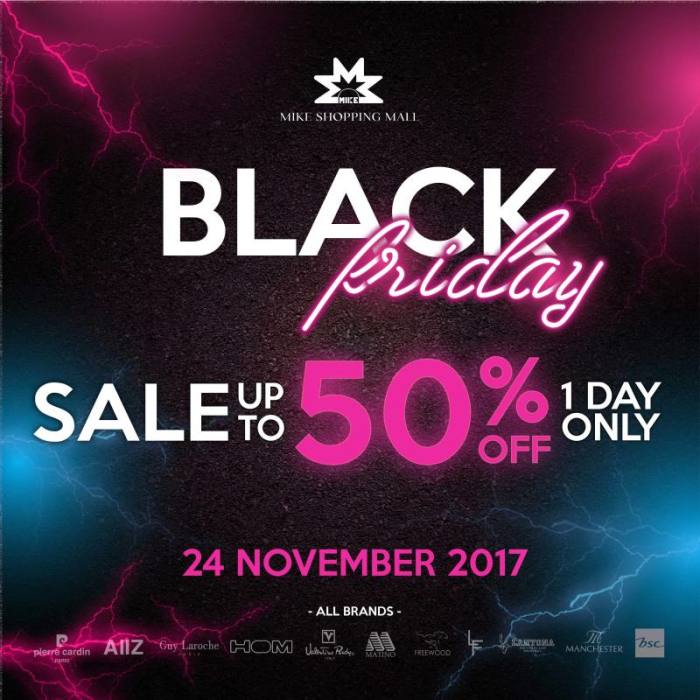 „Black Friday“ in der Mike Shopping Mall