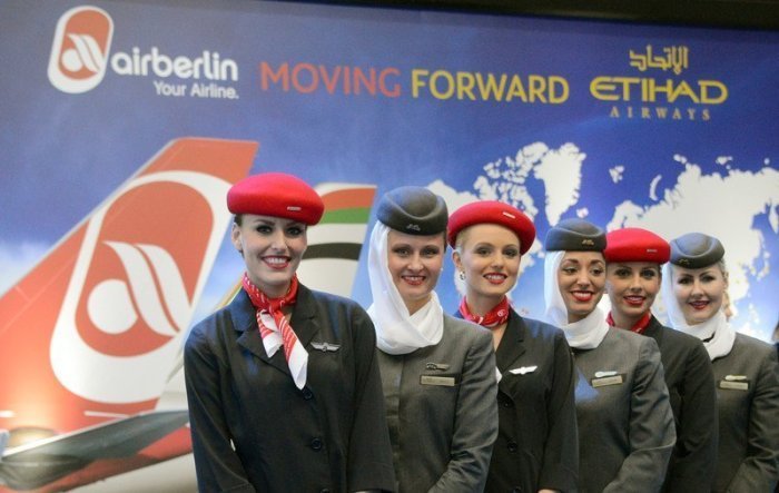 Im Konflikt um gemeinsame Flüge mit Air Berlin treibt Etihad den Rechtsstreit weiter voran. Foto: epa