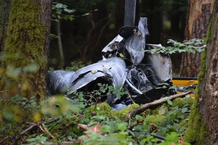 Bei einem Hubschrauberabsturz sind drei Menschen im Norden Baden-Württembergs ums Leben gekommen. Ob noch jemand vermisst wurde, war einem Sprecher zufolge zunächst nicht bekannt. Foto: Julian Buchner